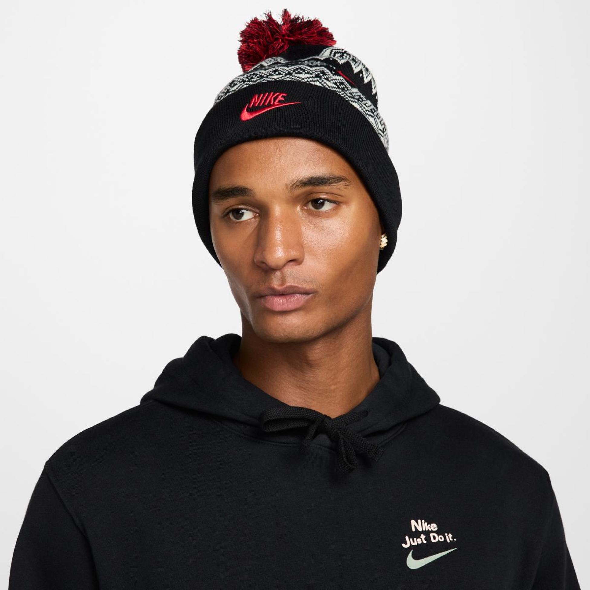Шапка NIKE U NK PEAK BEANIE SC HOL24 L HF0188-010