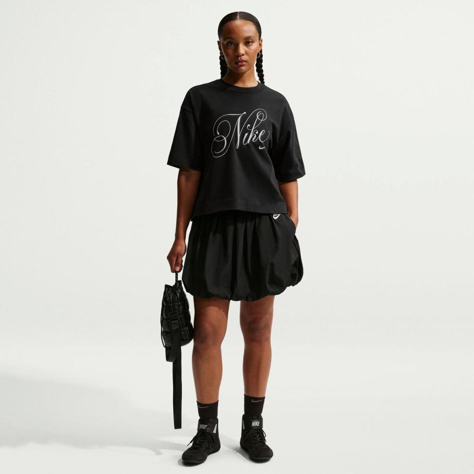 Жіноча футболка NIKE W NSW SS TEE BOXY SCRIPT IH7607-010_image_4