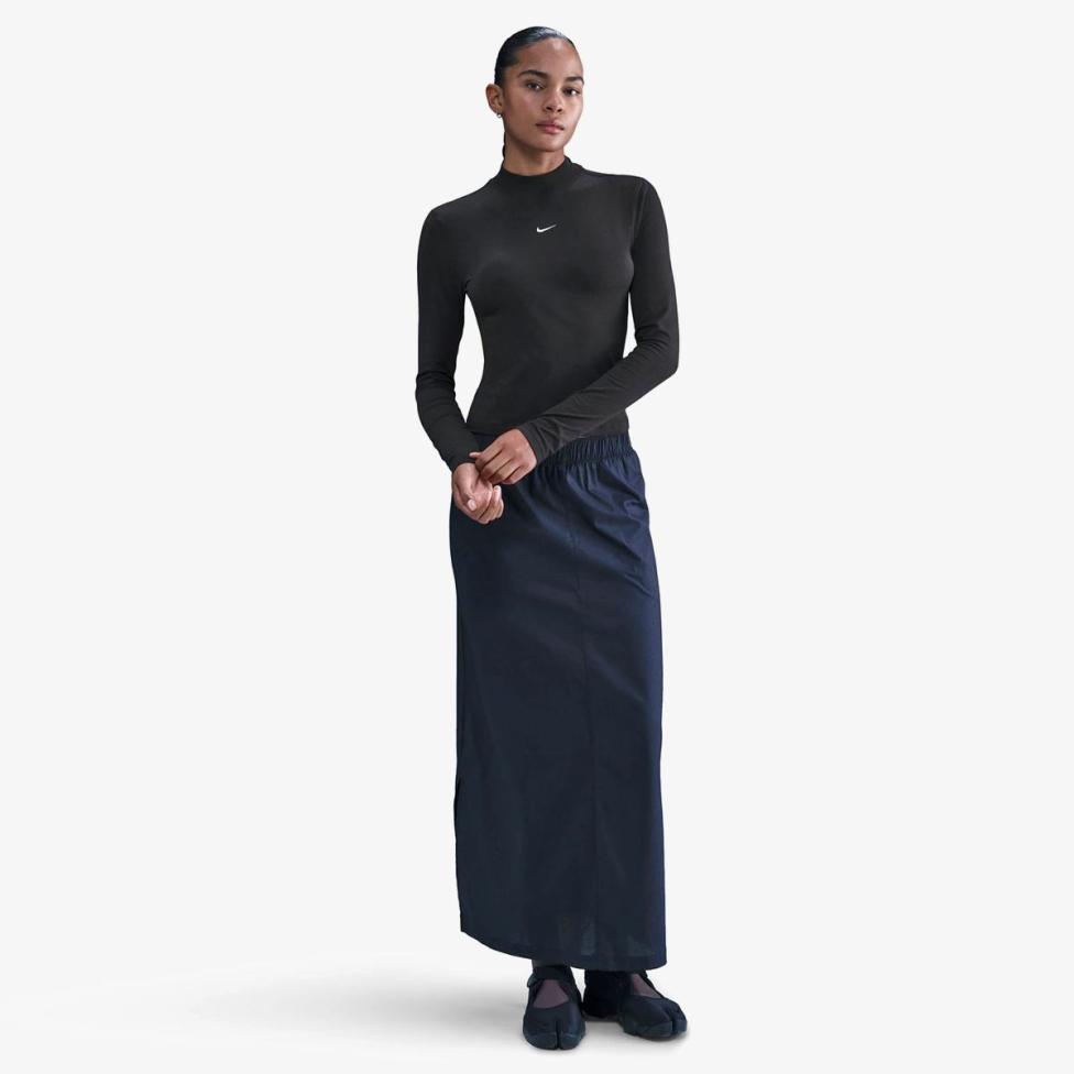 Жіноча футболка NIKE W NSW NK CHLL KNT MOCK TEE HV5027-011_image_4