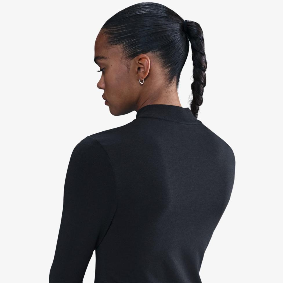 Жіноча футболка NIKE W NSW NK CHLL KNT MOCK TEE HV5027-011