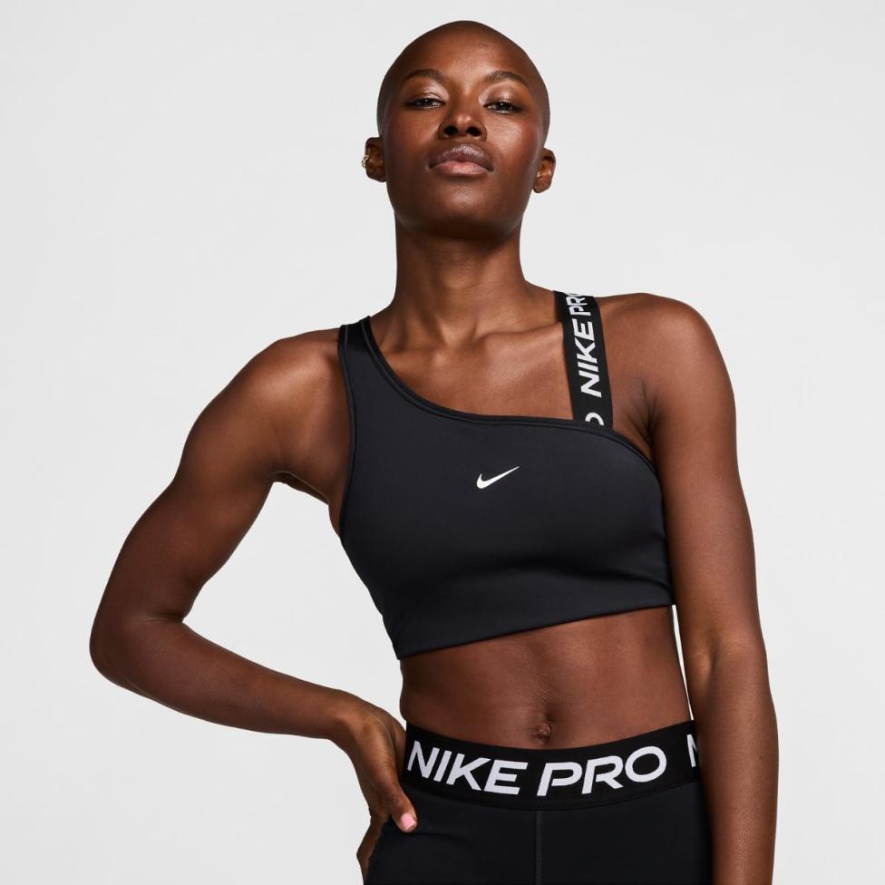 Жіночий топ NIKE W NP SWOOSH MS ASYM BRA FV6526-010