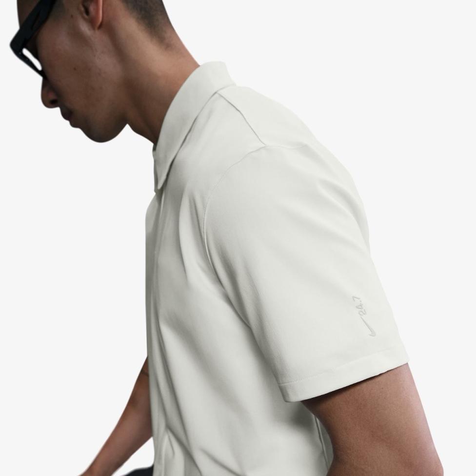 Чоловіча сорочка NIKE M NK DF 24.7 PS SS BUTTON DOWN HQ6958-133