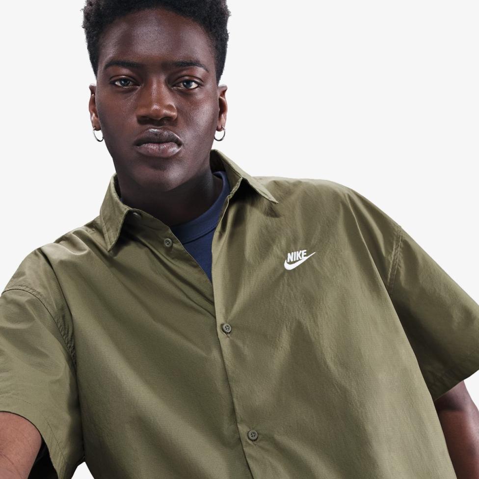 Чоловіча сорочка NIKE M NK CLUB SS BTN SHIRT OS HJ2026-222_image_3