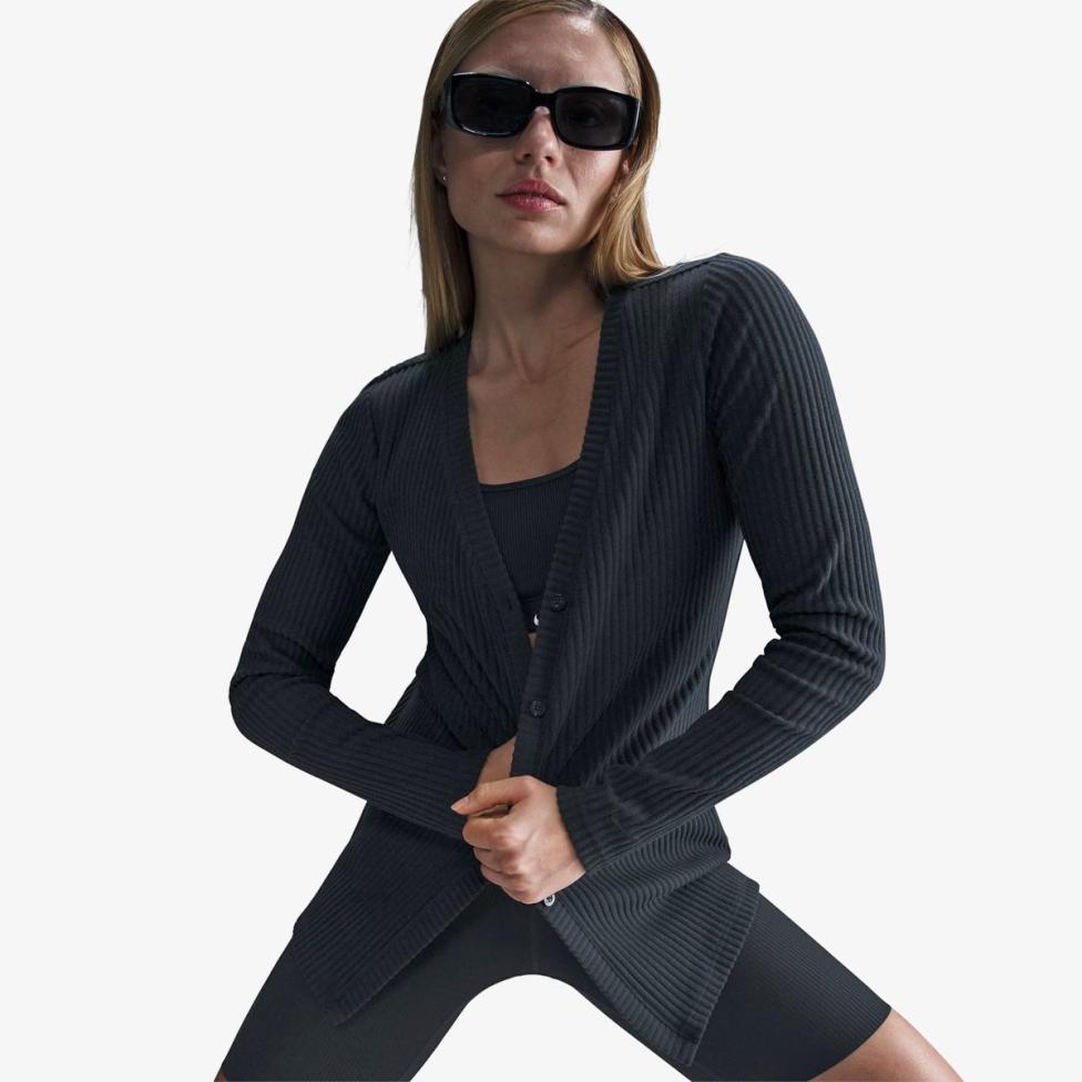 Жіноча толстовка NIKE W NSW NK CHLL KNT RIB CARDIGAN HJ1242-010_image_4