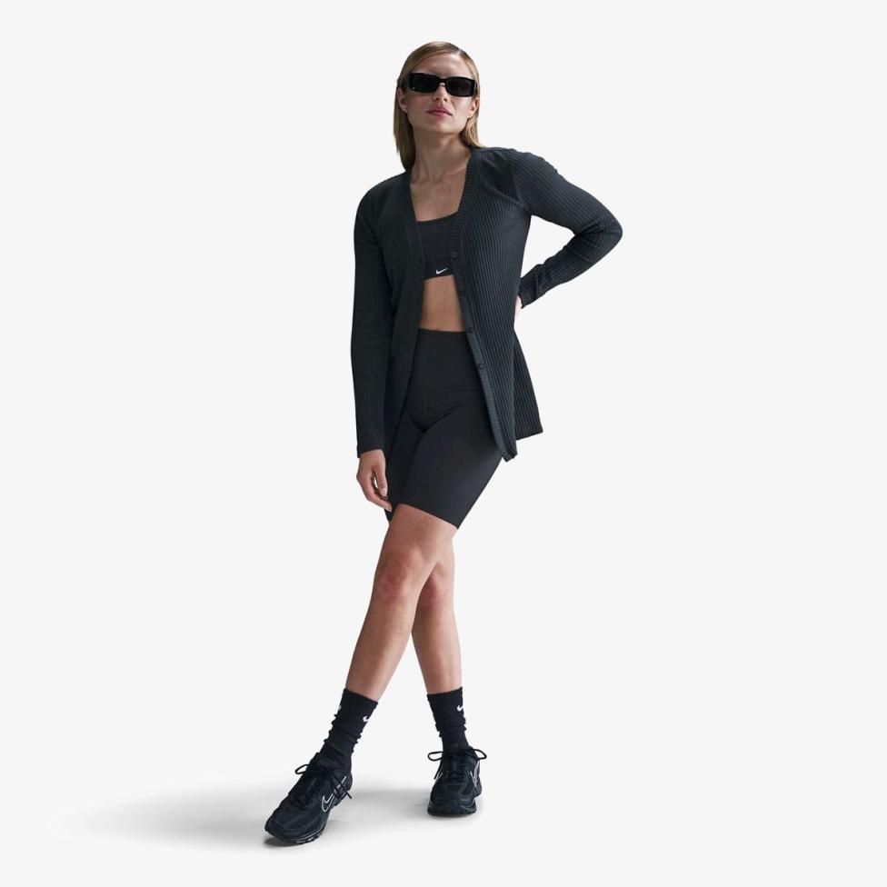 Жіноча толстовка NIKE W NSW NK CHLL KNT RIB CARDIGAN HJ1242-010