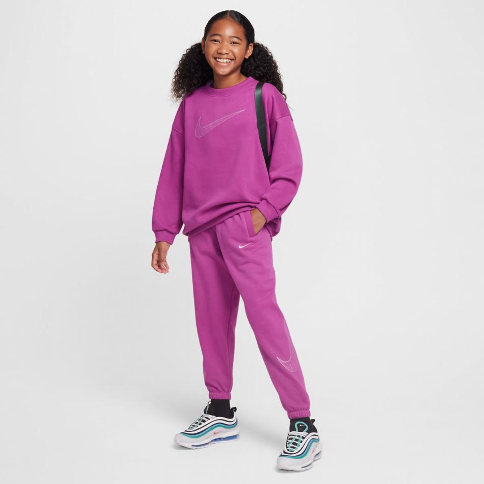 Дитячі штани NIKE G NSW CLUB FLC LOOSE PANT SHNE HF4400-518_image_6