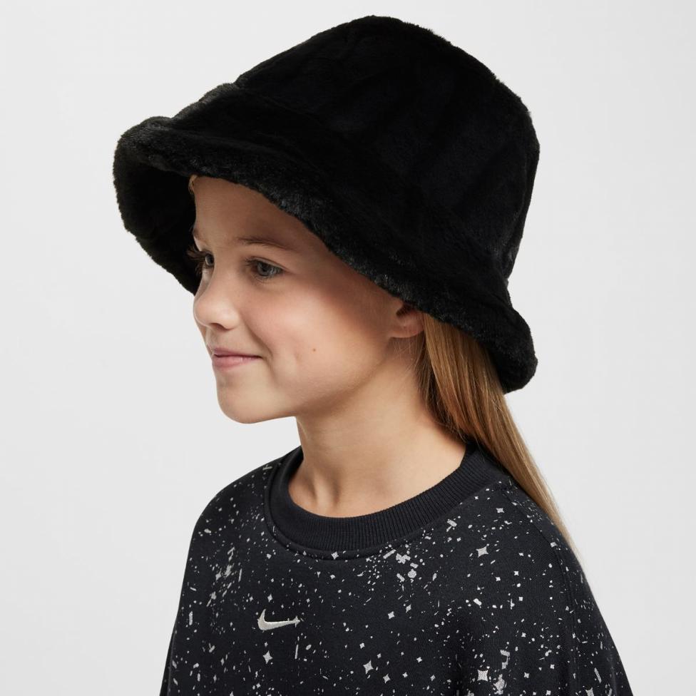 Дитяча панама NIKE K APEX BUCKET FAUX FUR FZ3061-010_image_3