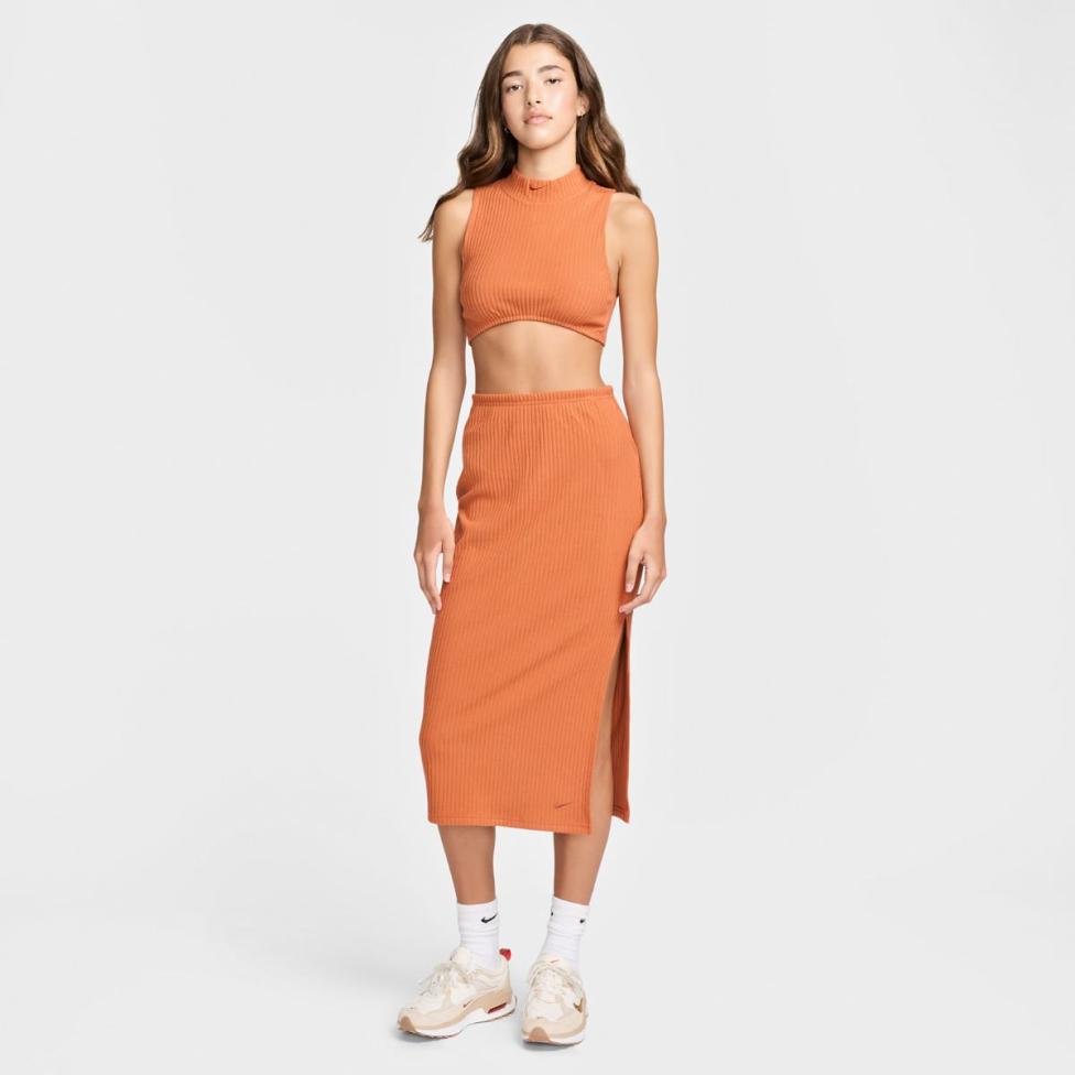 Жіноча спідниця NIKE W NSW NK CHLL KNT RIB MD SKIRT FQ1636-825_image_4