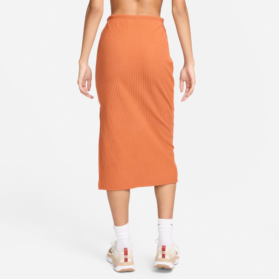 Жіноча спідниця NIKE W NSW NK CHLL KNT RIB MD SKIRT FQ1636-825