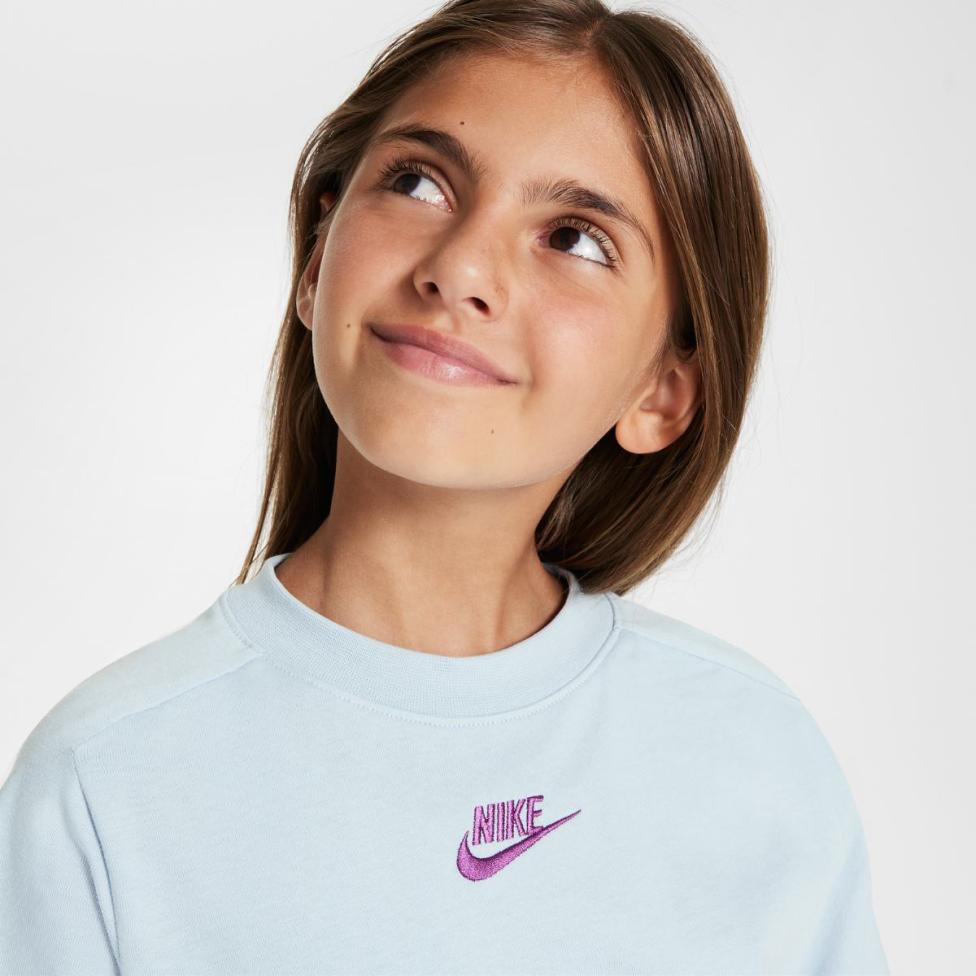 Дитяча футболка NIKE G NSW SS TOP JSY LBR FN8589-440_image_3