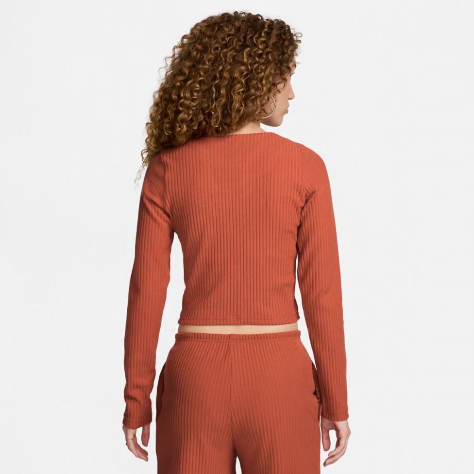 Жіноча толстовка NIKE W NSW CHLL KNT RIB FZ CRDGN FN3682-825