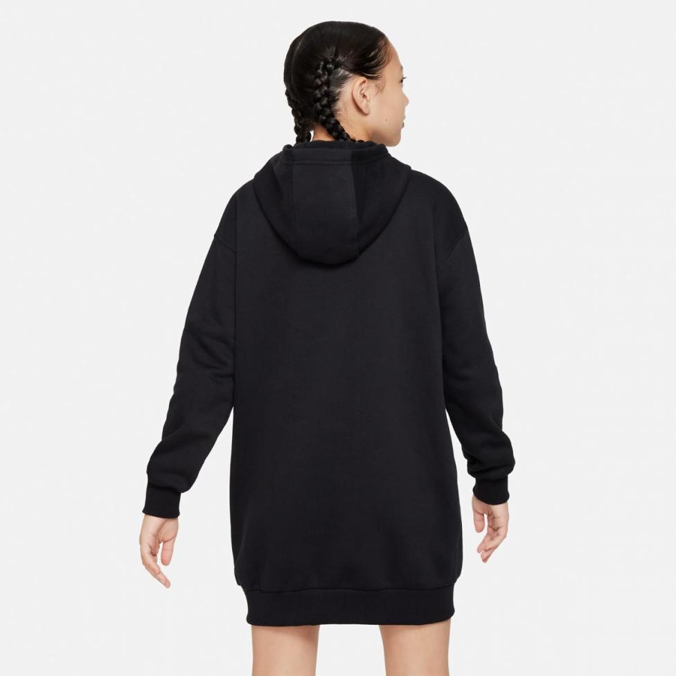 Дитяча сукня NIKE G NSW CLUB FLC HDY DRSS SHNE FJ6165-010