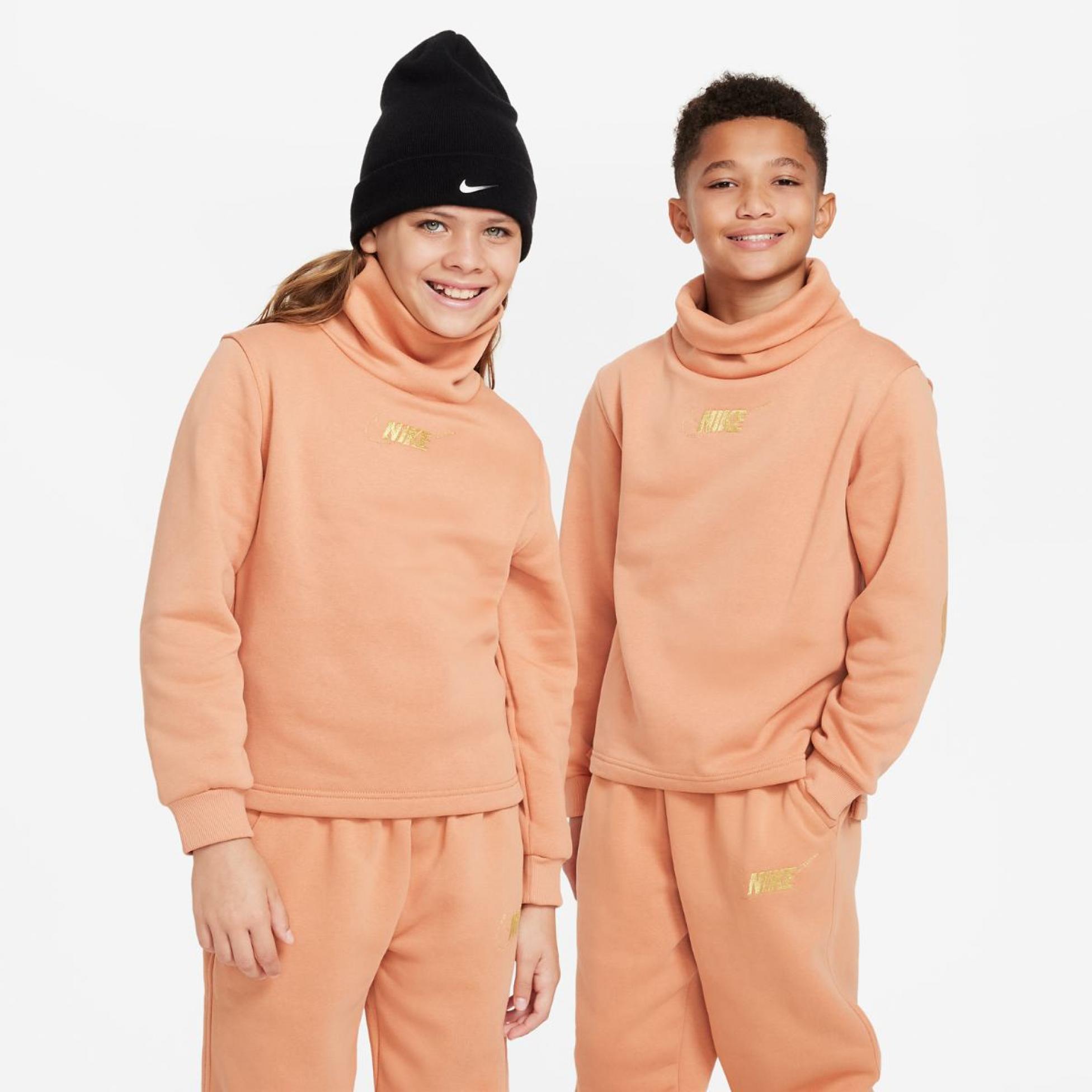 Дитяча толстовка NIKE G NSW CLUB FLC FNL LS TOP SHNE FJ6160-225