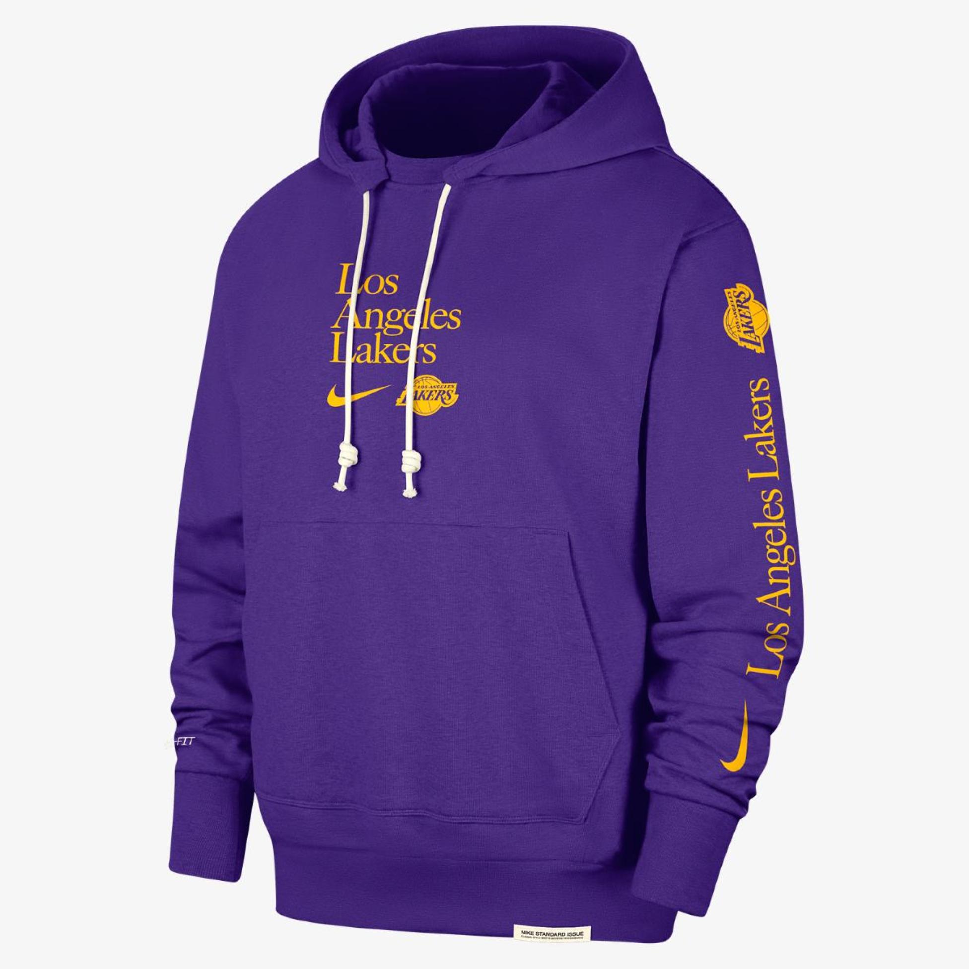 Чоловіча толстовка NIKE LAL MNK Dri-FIT STD ISS HDY CTS GX FD8594-504