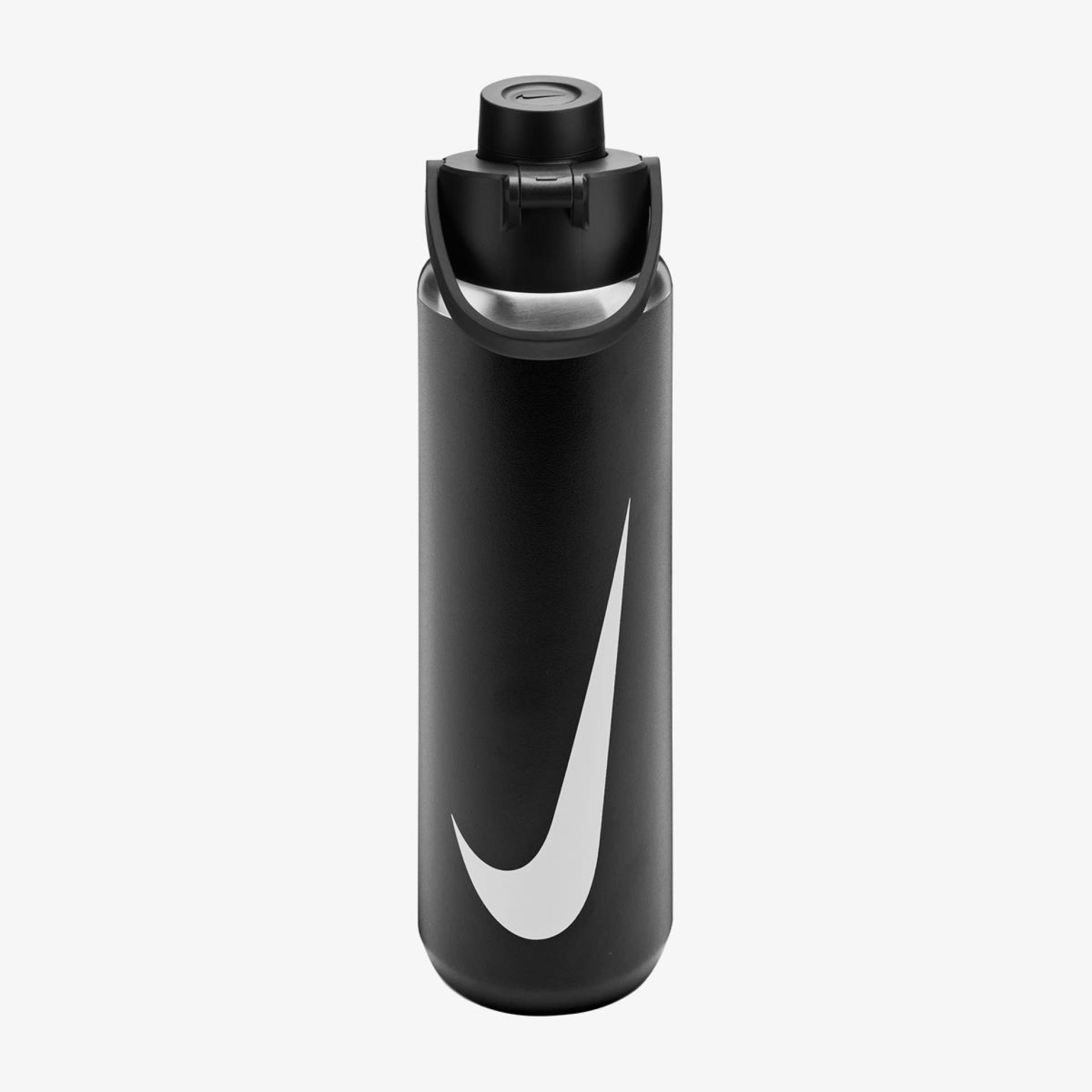 Пляшка NIKE SS RECHARGE CHUG BOTTLE 24 OZ RFSH BLACK/BLACK/WHITE 24OZ N.101.3799.091.24