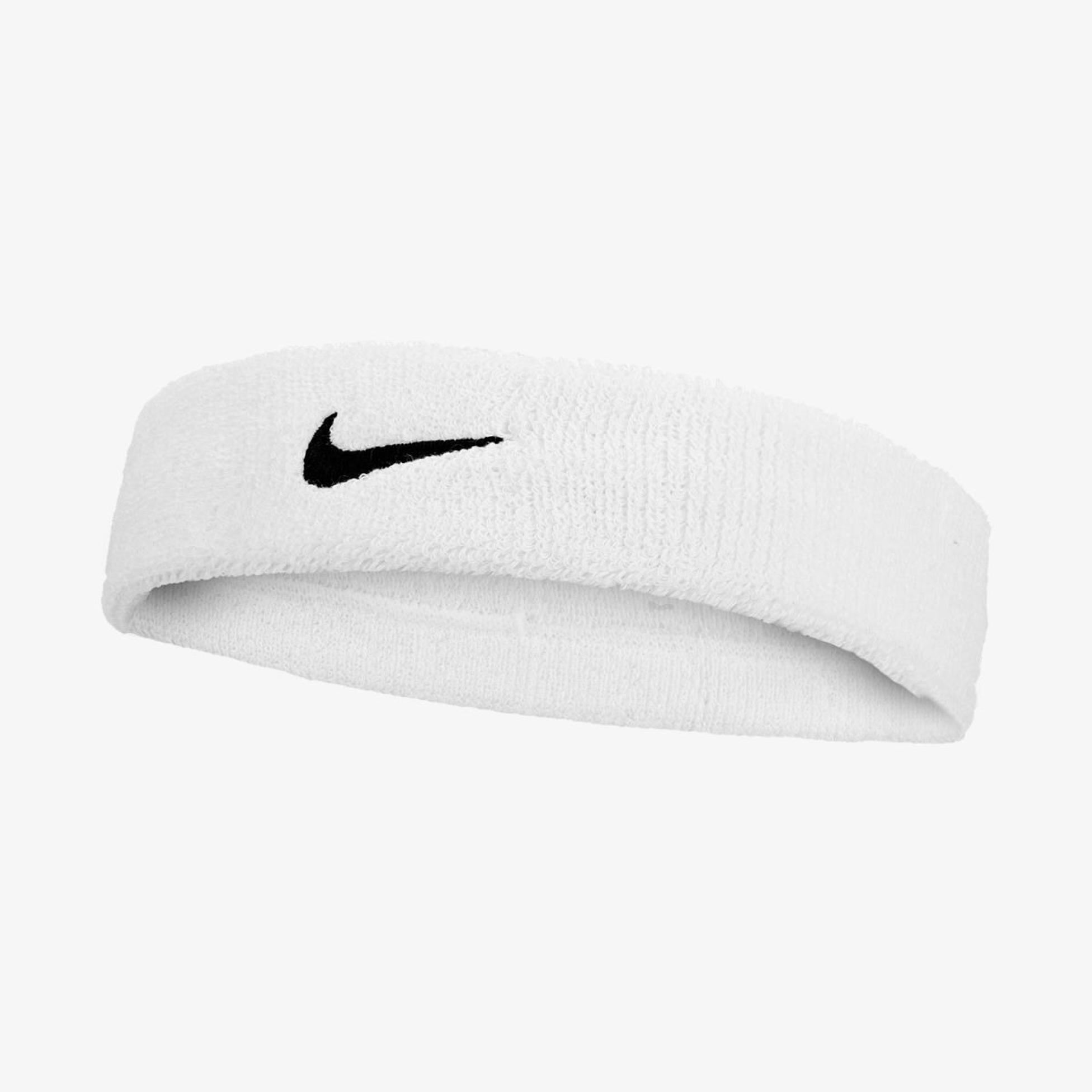 Пов'язка на голову NIKE SWOOSH CLASSIC HEADBAND WHITE/BLACK OSFM N.101.2407.101.OS