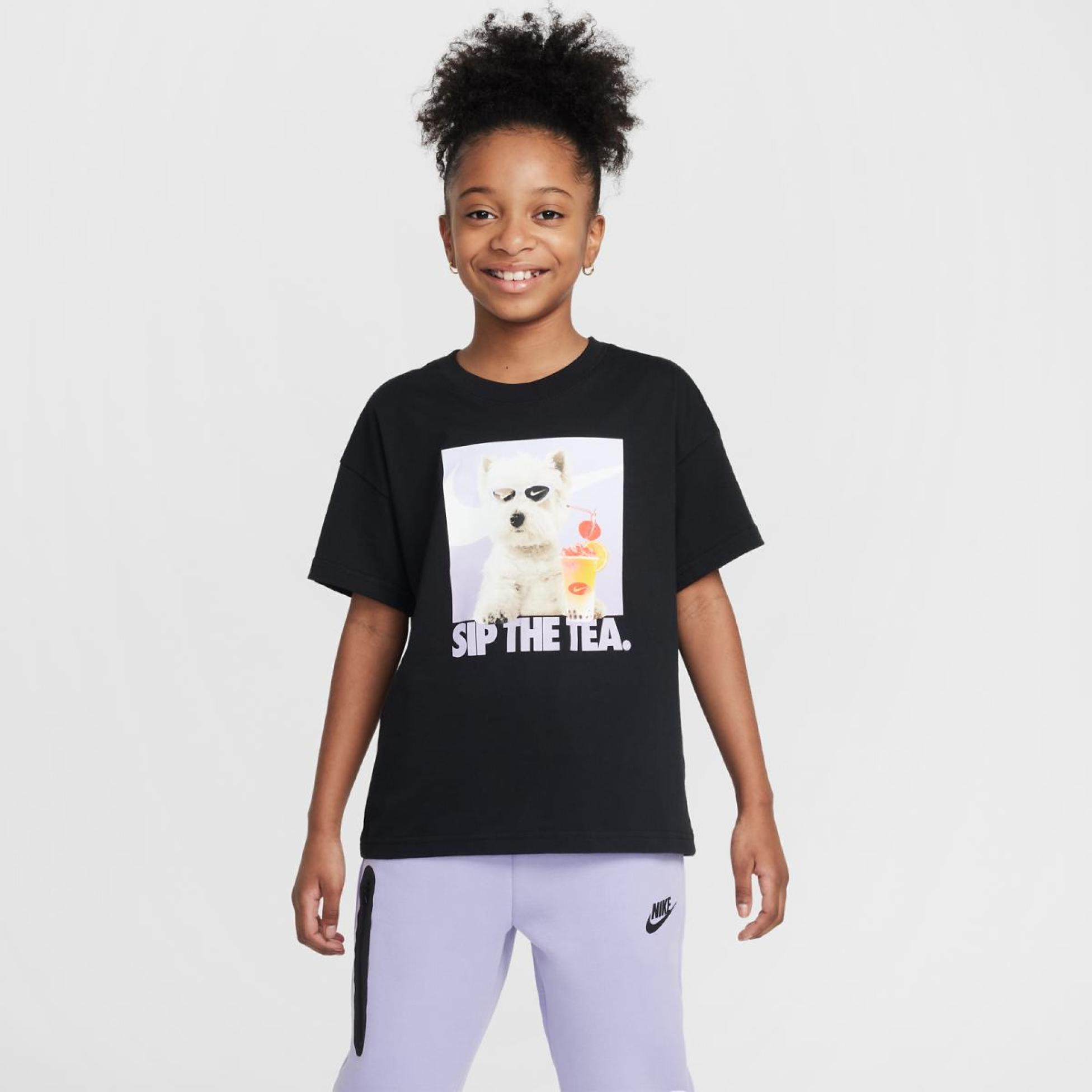 Дитяча футболка NIKE G NSW PHOTO TEE HQ2337-010