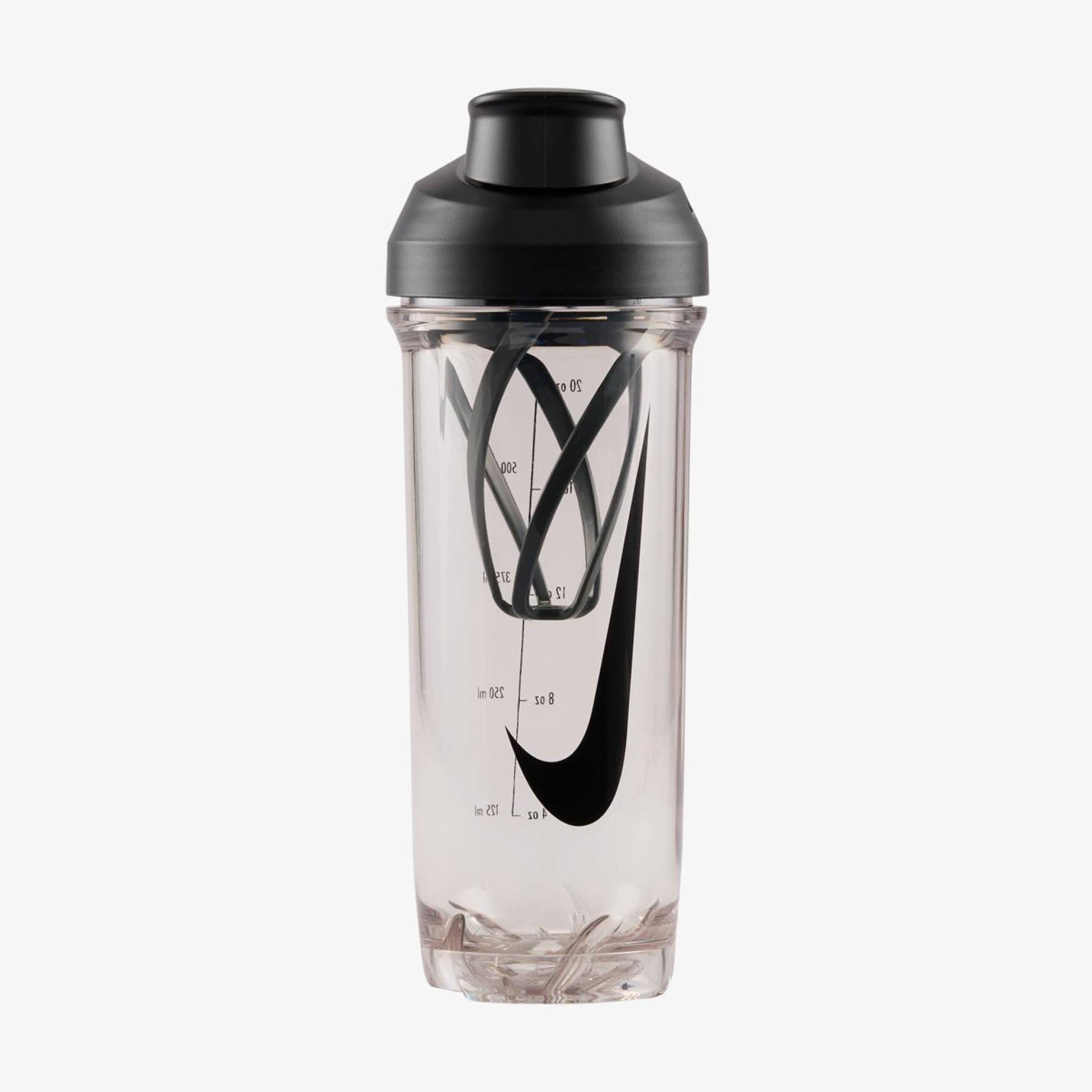Пляшка NIKE TR RECHARGE SHAKER BOTTLE 2.0 24 OZ CLEAR/BLACK/ANTHRACITE/BLACK 24OZ N.101.0724.988.24