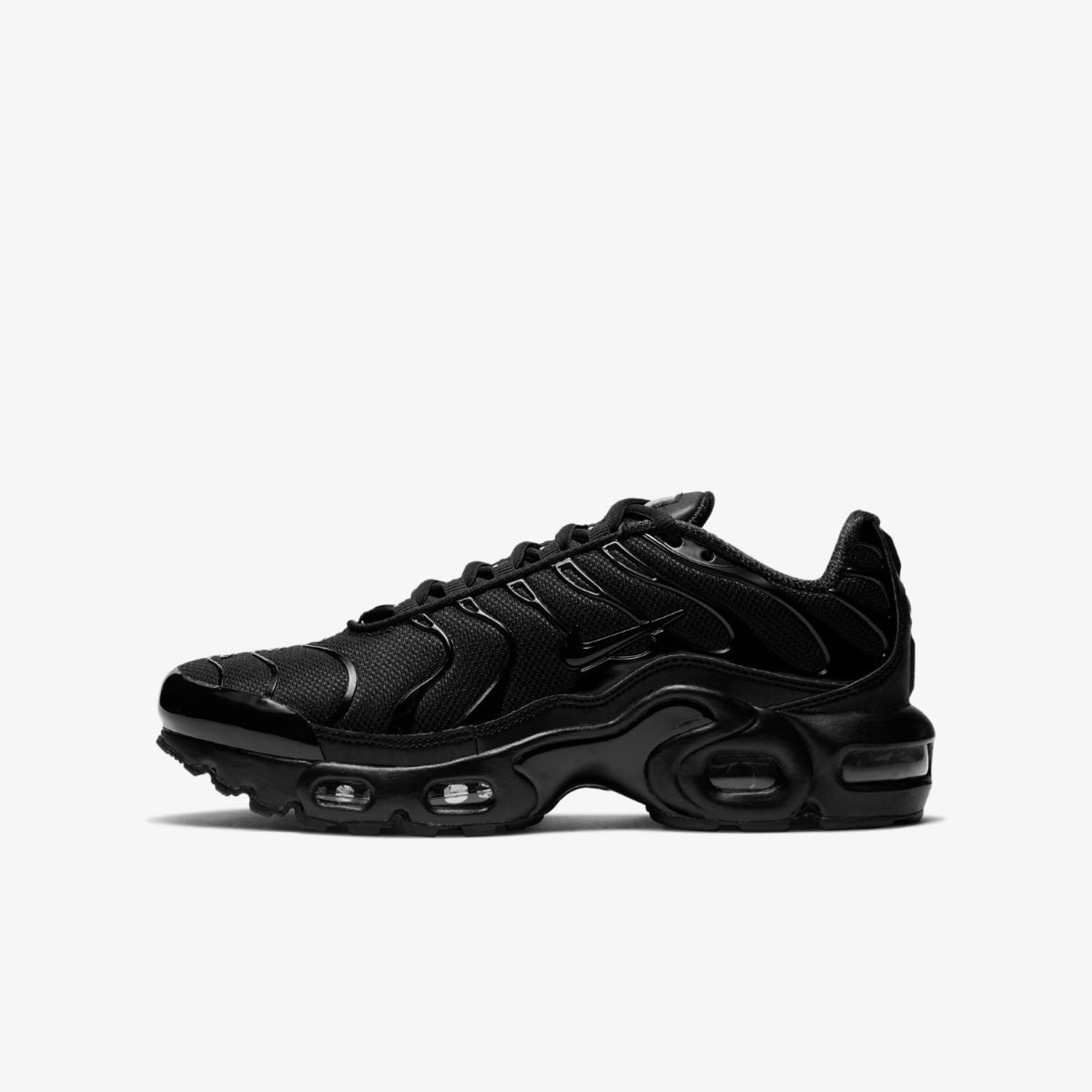 Дитячі кросівки NIKE AIR MAX PLUS TRIPLE BLACK (GS) CD0609-001