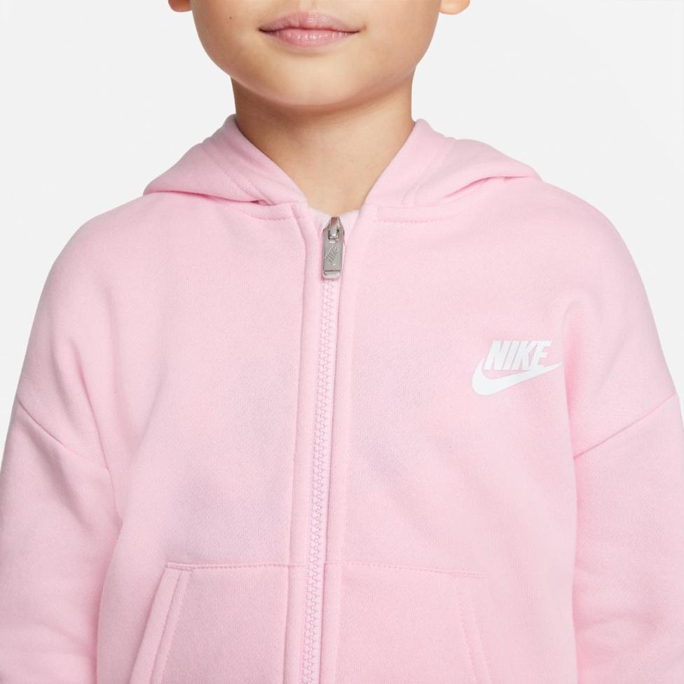 Дитяча толстовка NIKE NKG CLUB FLEECE HIGH LOW FZ HD 36I254-A9Y_image_4