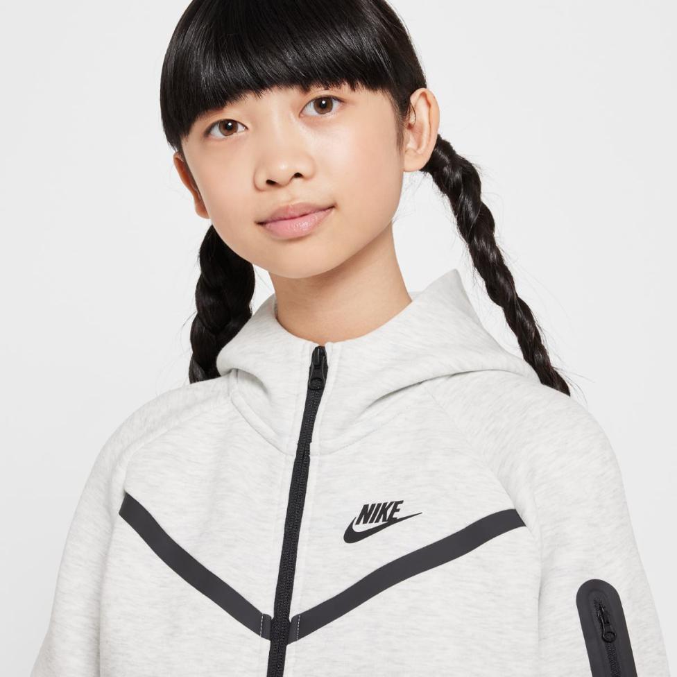 Дитяча толстовка NIKE G NSW TCH FLC HD FZ LS - PD HV8695-013_image_3