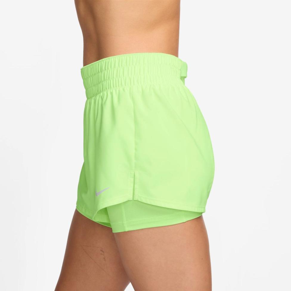Жіночі шорти NIKE W NK ONE DF MR 3IN 2N1 SHORT DX6012-701_image_3
