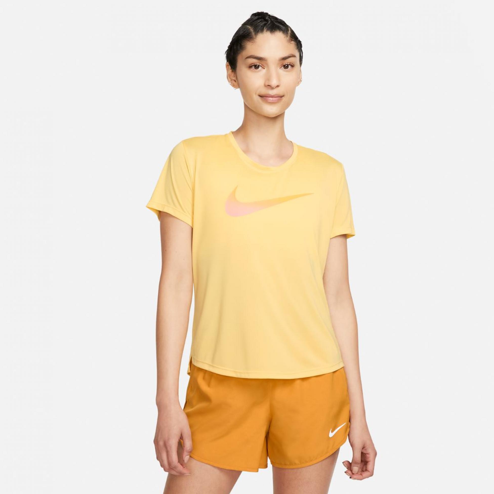 Жіноча футболка NIKE W ONE Dri-FIT SWSH HBR SS DX1025-795