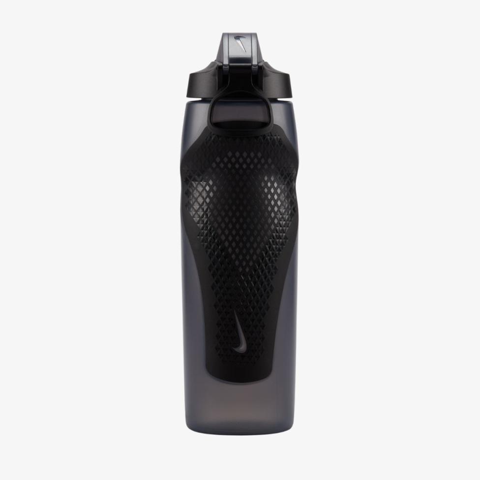 Пляшка NIKE REFUEL BOTTLE LOCKING LID 32 OZ ANTHRACITE/BLACK/SILVER IRIDESCENT 32OZ N.100.7670.054.32