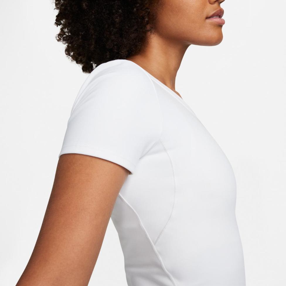 Жіноча футболка NIKE W NK ONE FITTED Dri-FIT SS TOP FN2804-100_image_4