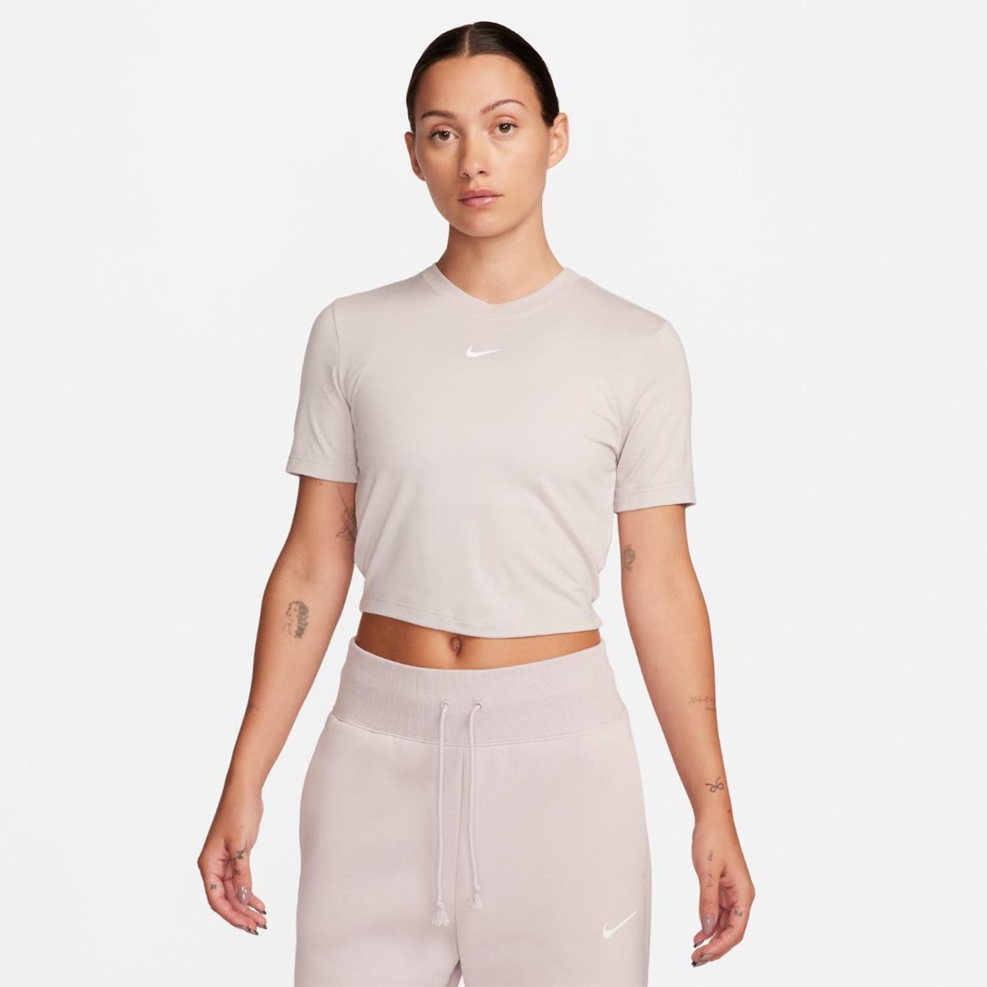 Жіноча футболка NIKE W NSW ESSNTL SLM CRP FB2873-019