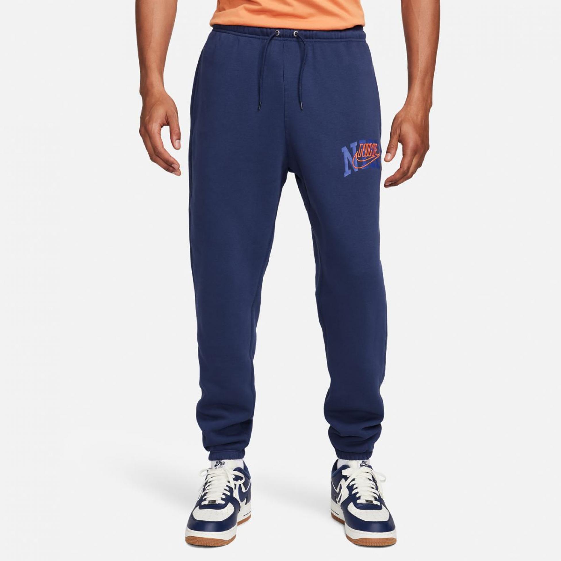 Чоловічі штани NIKE M CLUB BB CF PANT ARCH GX FV4453-410