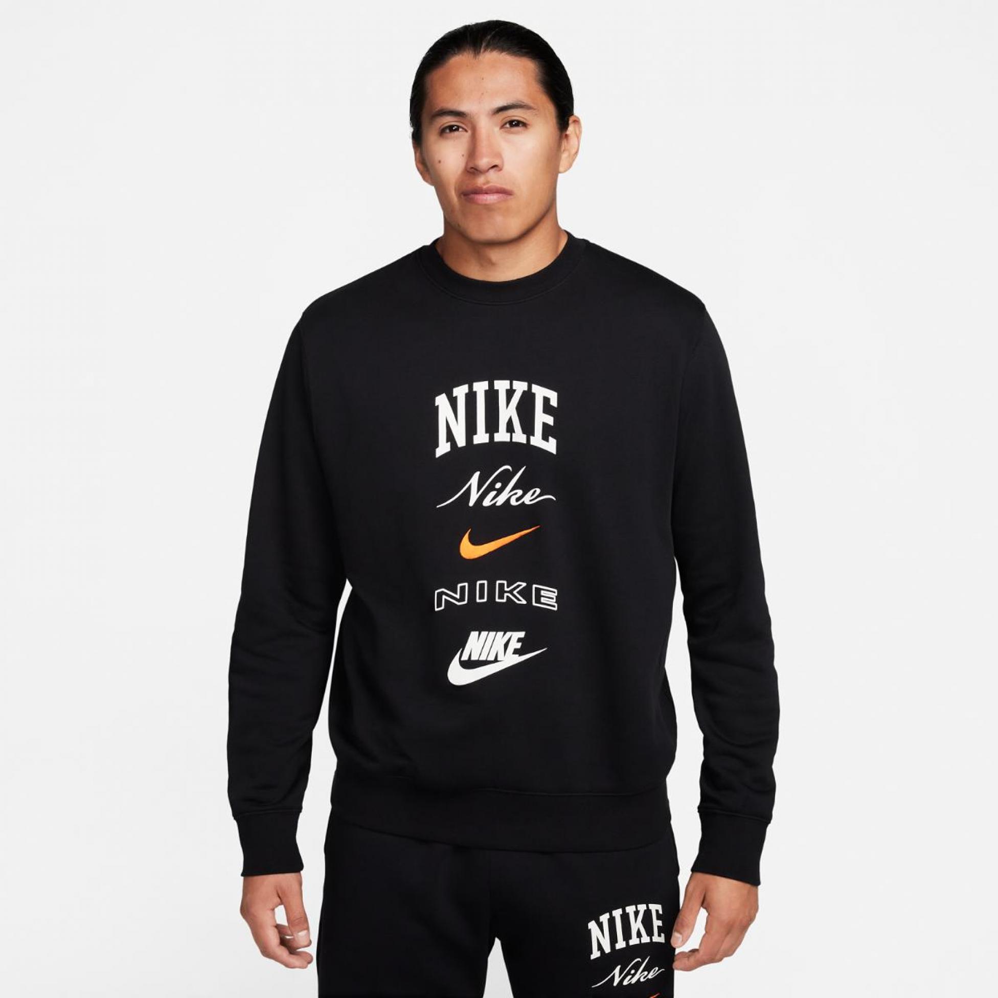 Чоловіча толстовка NIKE M CLUB BB CREW STACK GX FN2610-010