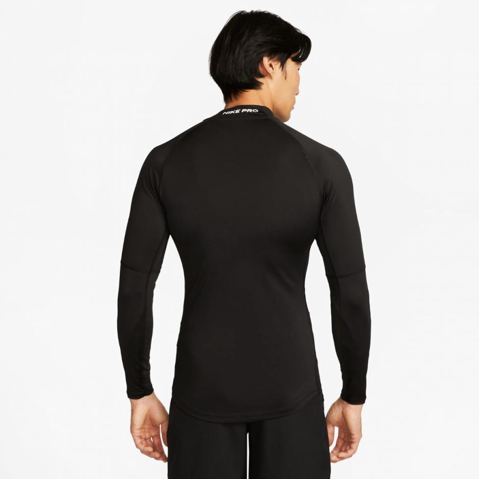 Чоловічий лонгслів NIKE M NP Dri-FIT TIGHT LS MOCK FB7908-010