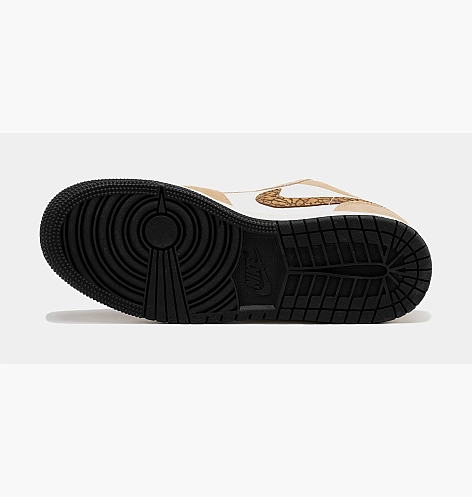 Кросівки Air Jordan 1 Low Se Brown Elephant Gs White/Brown DZ5368-201_image_7