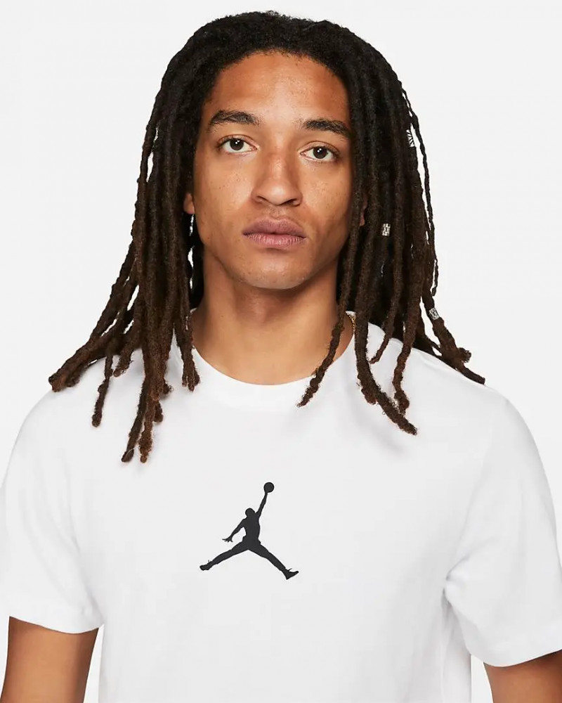Чоловічі футболки Jordan M J Jumpman Df Ss Crew CW5190-102_image_4