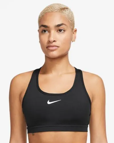 Топ Nike Swoosh Medium Support Black DX6821-010
